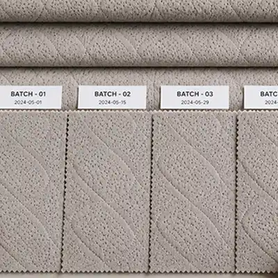 Batch-to-batch color